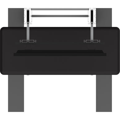 Freestanding Monitor Kiosk w/ Shelf