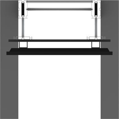 Freestanding Monitor Kiosk