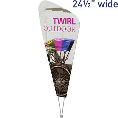 Twirl™ Outdoor Sign