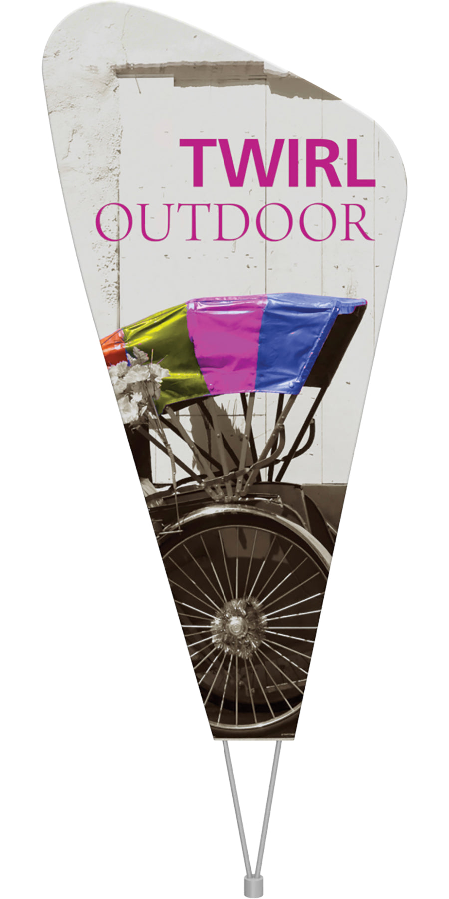 Twirl™ Outdoor Sign
