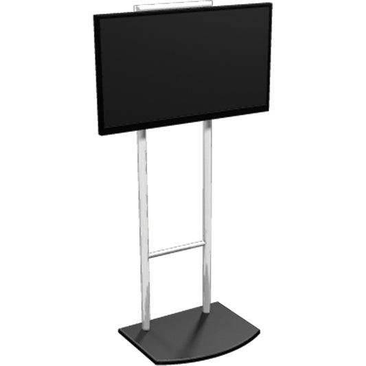 Angled view of Vibe™ Monitor Kiosk (monitor not included).