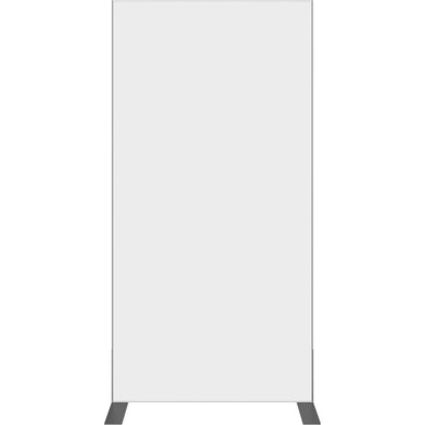 Vector Frame™ Monitor Kiosk · 48" wide (Single-Sided Mount)