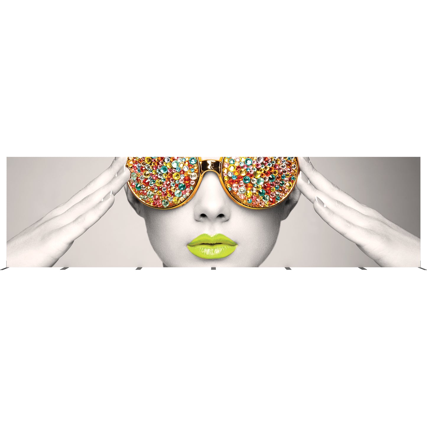 Vector Frame™ Display Wall · 30′ × 8′