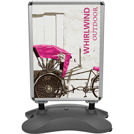 Whirlwind™ Outdoor Sign Stand