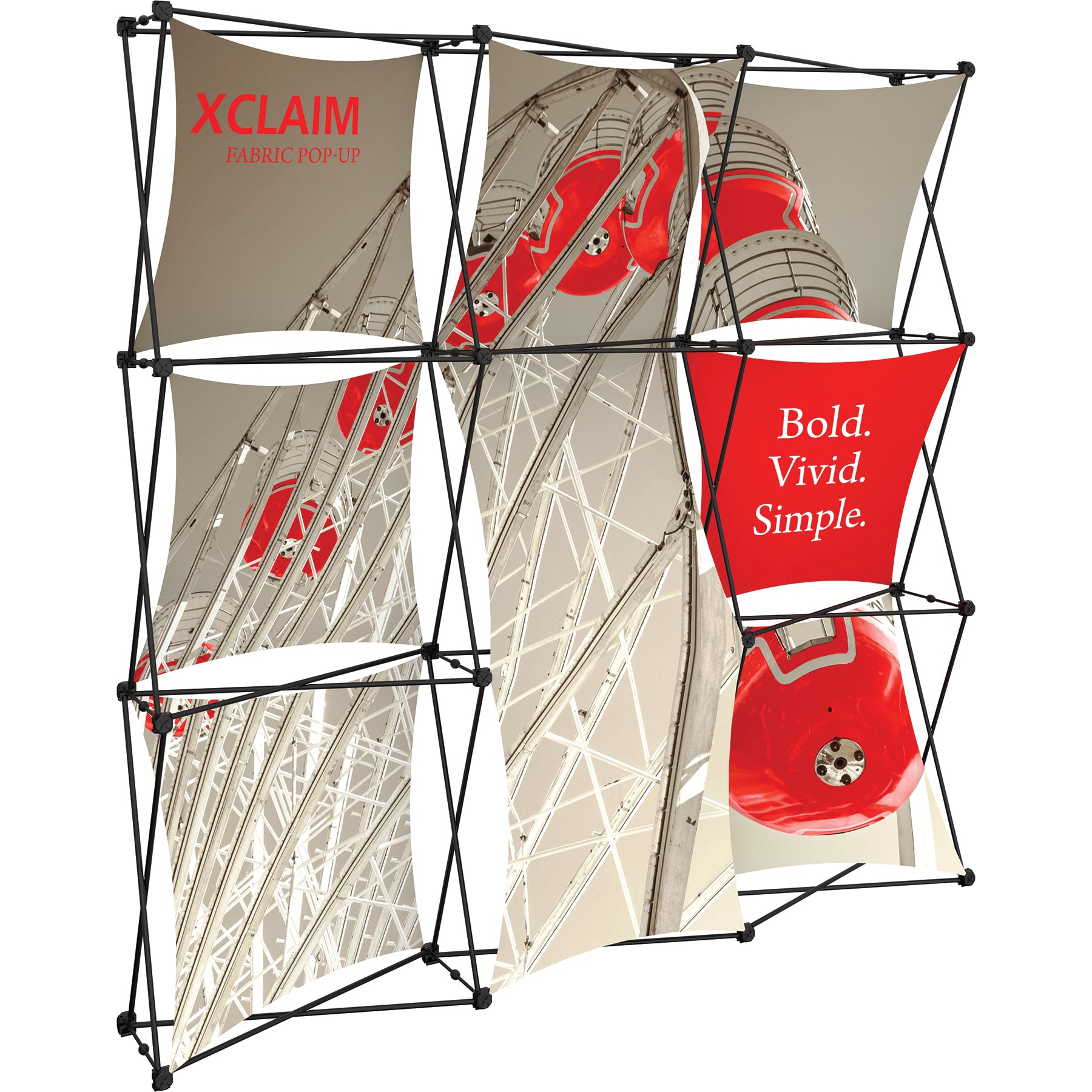 Trilon Display Graphics Replacement Graphics for Xclaim 7½′ × 7½′ Display · Kit 05 – Epic Displays