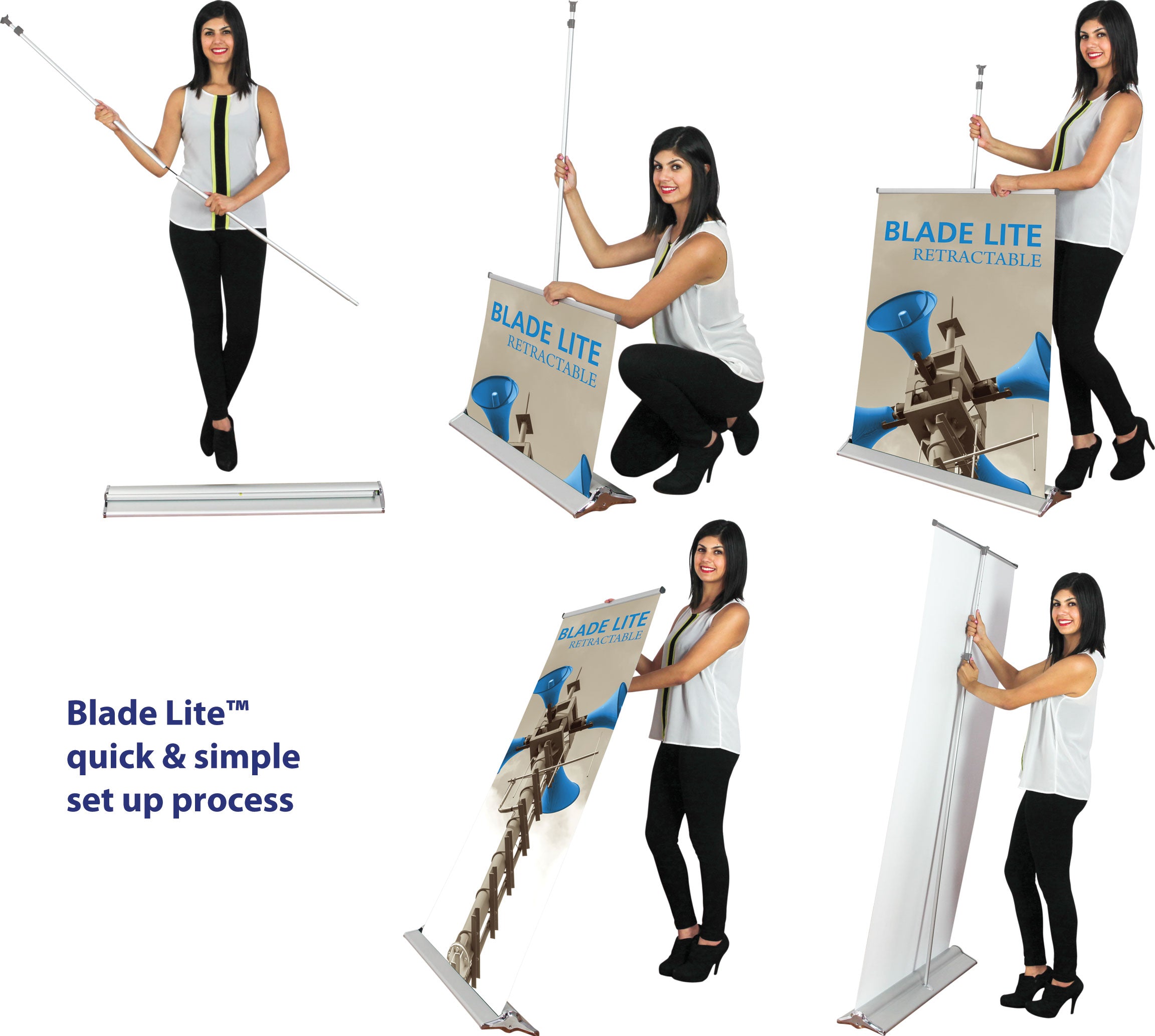 Blade Performance Stand Blade Liteβ’ 850 Retractable Banner Stand β Epic Displays